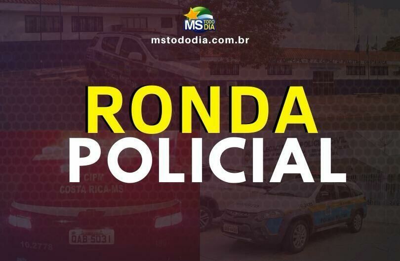 Imagem de compartilhamento para o artigo Homem é preso em Chapadão do Sul durante abordagem policial da MS Todo dia